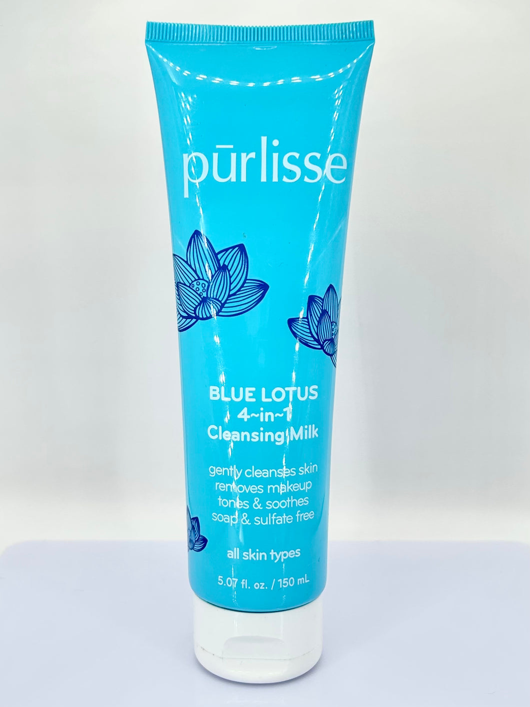 Purlisse Blue Lotus 4-in-1 Cleansing Milk